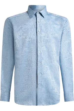 Etro Blomstret skjorte i jacquard