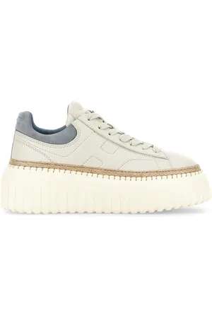 Hogan H-stripes low-top sneakers i læder
