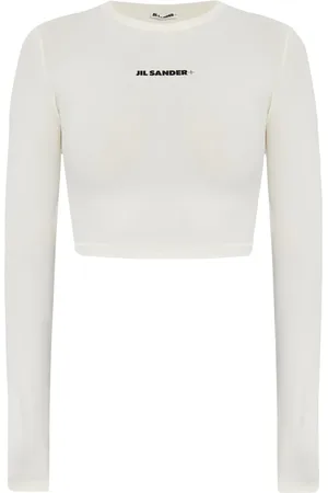 Jil Sander Bikinitop med logotryk