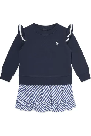 Ralph Lauren Kjole med Polo Pony-broderi