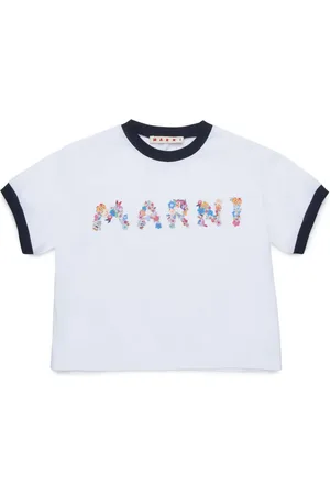 Marni T-shirt med logotryk
