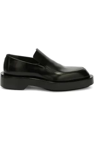 Jil Sander Polerede loafers i læder