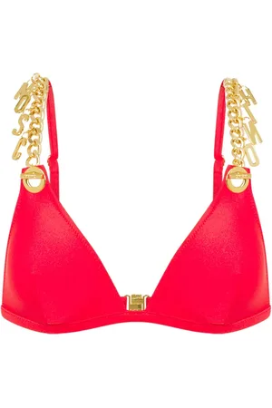 Moschino Bikinitop med kædedetalje