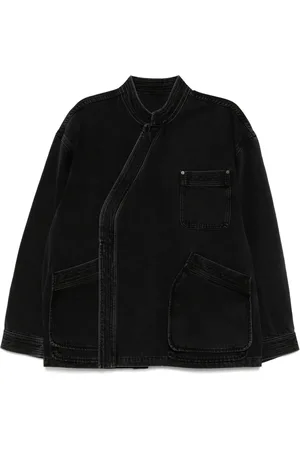 CROQUIS Denimjakke med højtstående krave