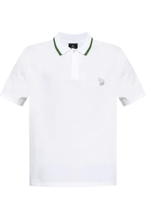 Paul Smith Zebra polo med logobroderi