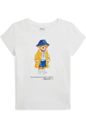 Ralph Lauren T-shirt i jersey med bamse