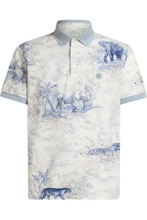 Etro Polo med Safari-tryk