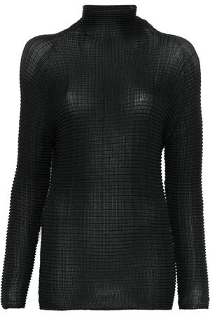 Issey Miyake Plisseret top