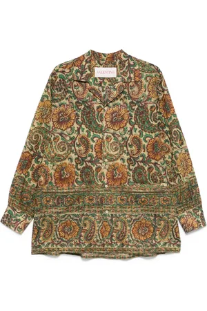 VALENTINO GARAVANI Skjorte med paisley-tryk