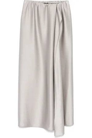 Giorgio Armani Lang silkenederdel