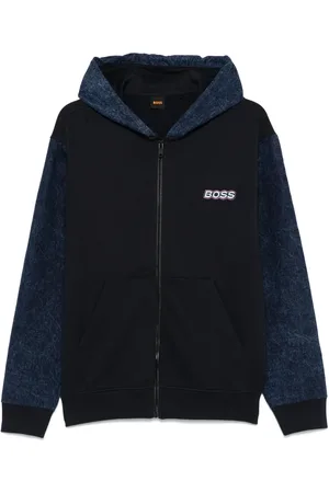 HUGO BOSS Hættetrøje med paneler