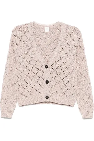 ELEVENTY Cardigan i løs strik