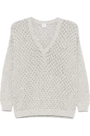 ELEVENTY Sweater i løs strik