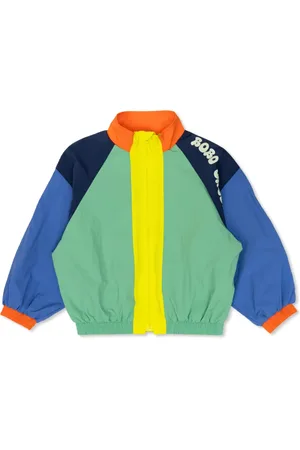 Bobo Choses Wavy jakke med colourblocking