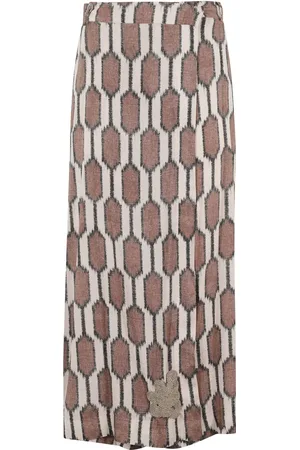 Bazar Deluxe Bukser med geometrisk tryk