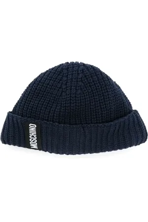 Moschino Ribstrikket hue
