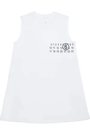 Maison Margiela Kjole med nummertryk