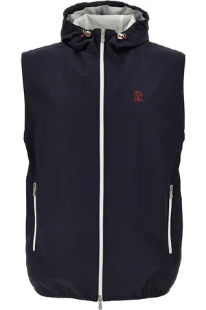 Brunello Cucinelli Vest med broderi