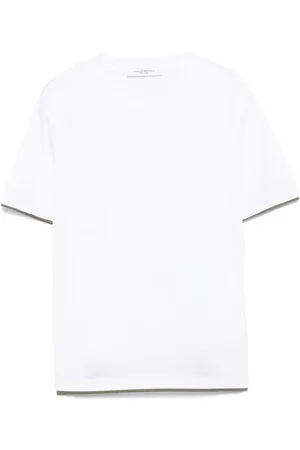 Paolo Pecora T-shirt med kontrastkant