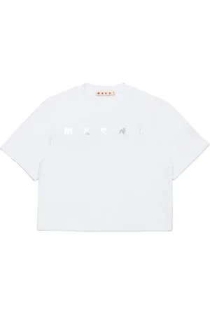 Marni T-shirt med logotryk