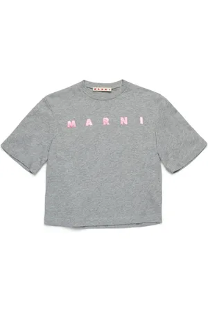 Marni T-shirt med logotryk