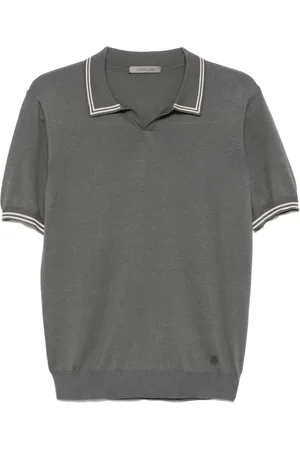corneliani Polo med stribedetalje