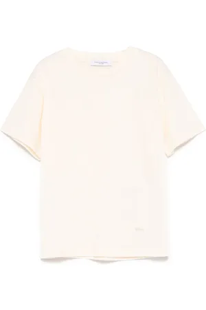 Paolo Pecora T-shirt med logobroderi