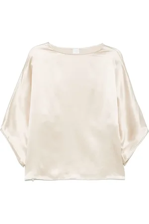 ELEVENTY Bluse i silke