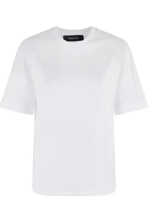 FEDERICA TOSI T-shirt i jersey med rund hals