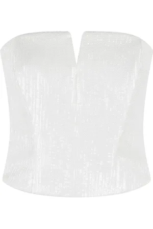 FEDERICA TOSI Tanktop med pallietter