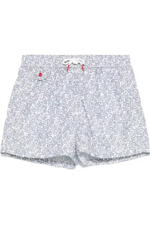 Kiton Badeshorts med blomstertryk