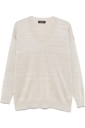 Fabiana Filippi Sweater med metallisk tråd