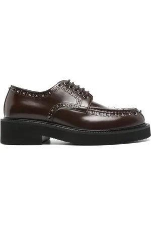VALENTINO GARAVANI Rockstud-udsmykkede derby-sko