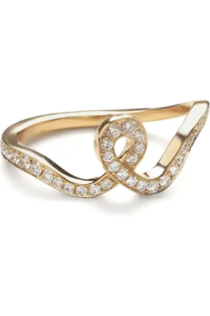 SOPHIE BILLE BRAHE 18kt recycled yellow gold Ribbon diamond ring