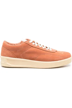 Jil Sander Sneakers med præget logo og snøre