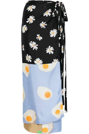 Moschino Lang nederdel i colour-black