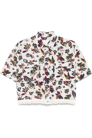 SACAI Blomstret skjorte