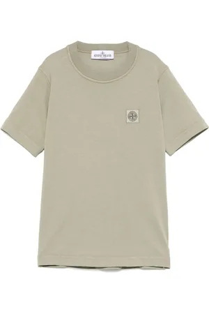 Stone Island T-shirt med kompas-mærke