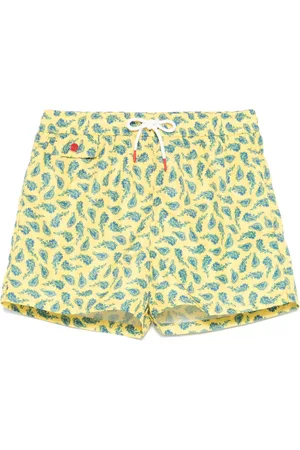 Kiton Badeshorts med paisleytryk