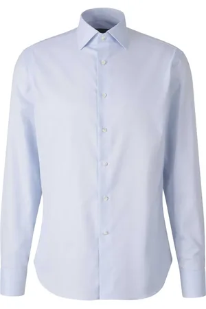 CANALI Skjorte med spread-krave