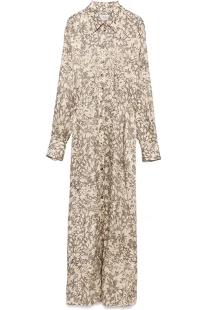 Golden Goose Lang kjole med grafisk tryk