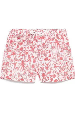 Kiton Badeshorts med blomstertryk