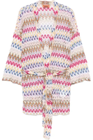 Missoni Frakke med zigzagmønster