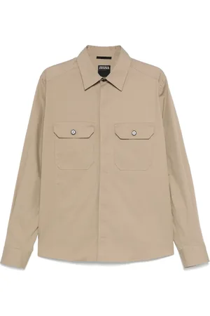 Ermenegildo Zegna Skjorte i poplin