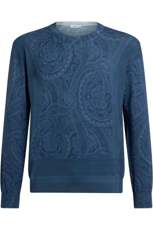 Etro Sweater med paisleytryk