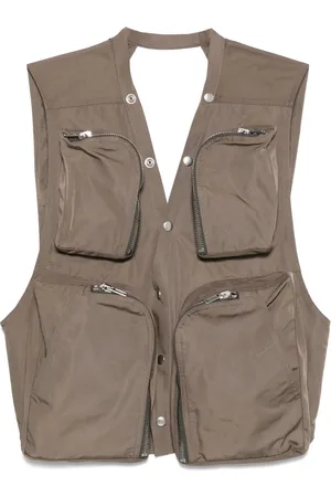 Rick Owens Cargo-vest med åben ryg