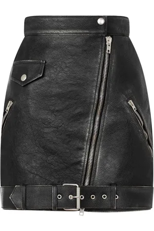Moschino Lædernederdel