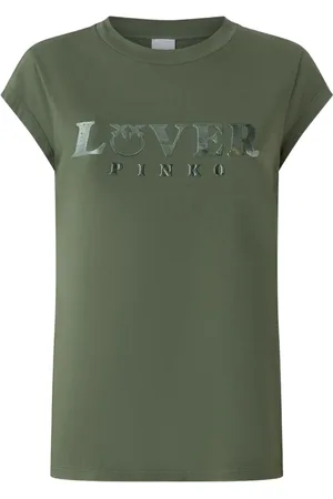 Pinko T-shirt med tryk