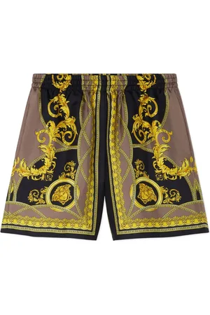 VERSACE Silkeshorts med tryk