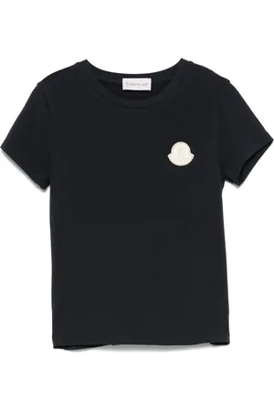 Moncler T-shirt med broderet logo